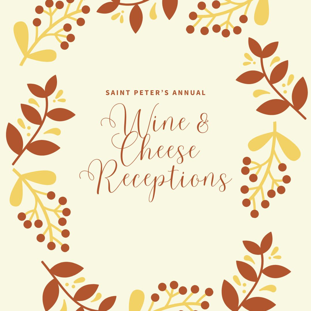 Wine and Cheese Receptions: November 7 and 15